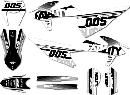Rebel Style Decals Custom Sticker Kit for KTM SX 150 (2019-2022)