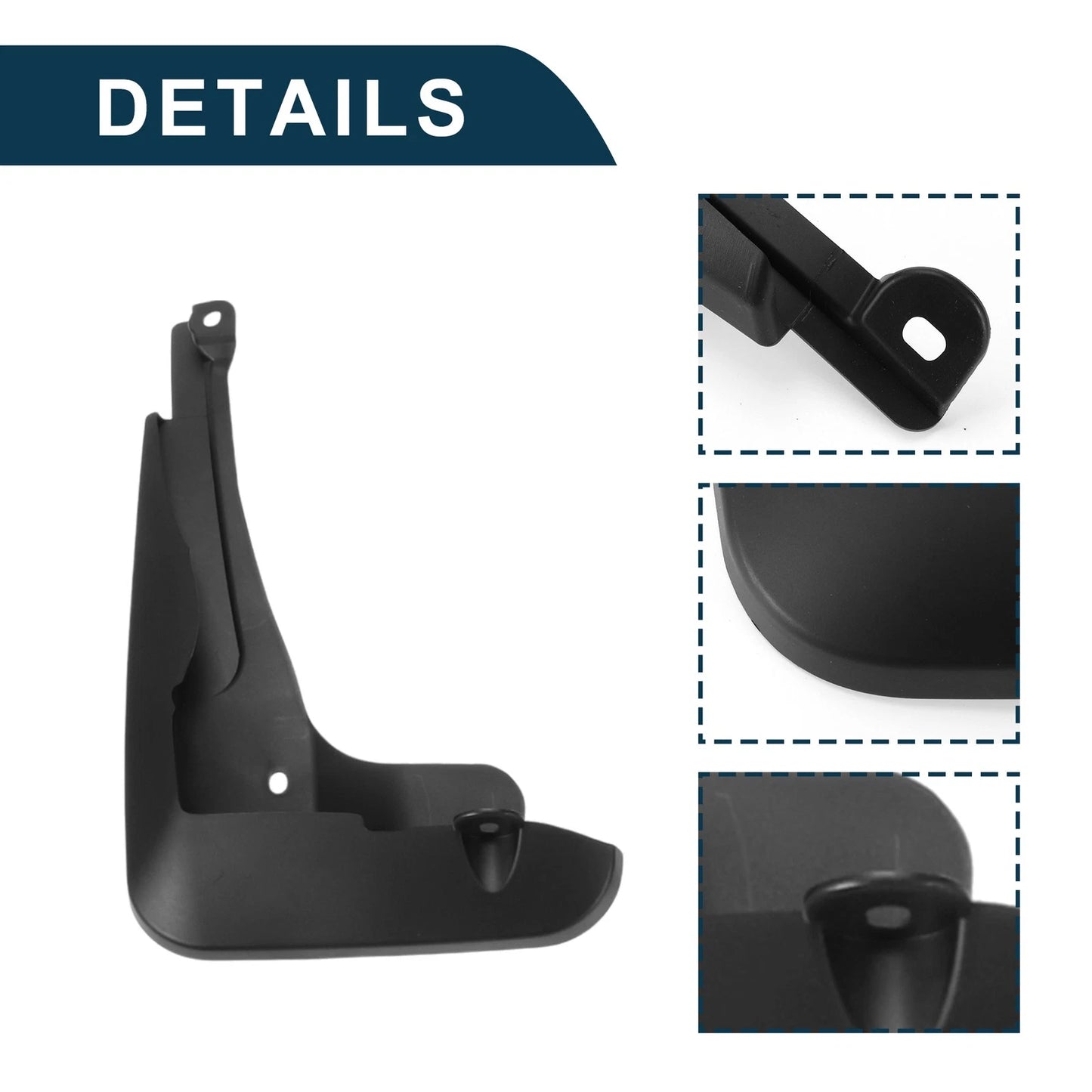 Mud Flaps Splash Guards 1 Set for Toyota bZ3 (2023-2024)