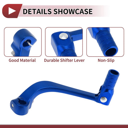Folding Shifter Lever for Honda CRF110F (2013-2018) Blue