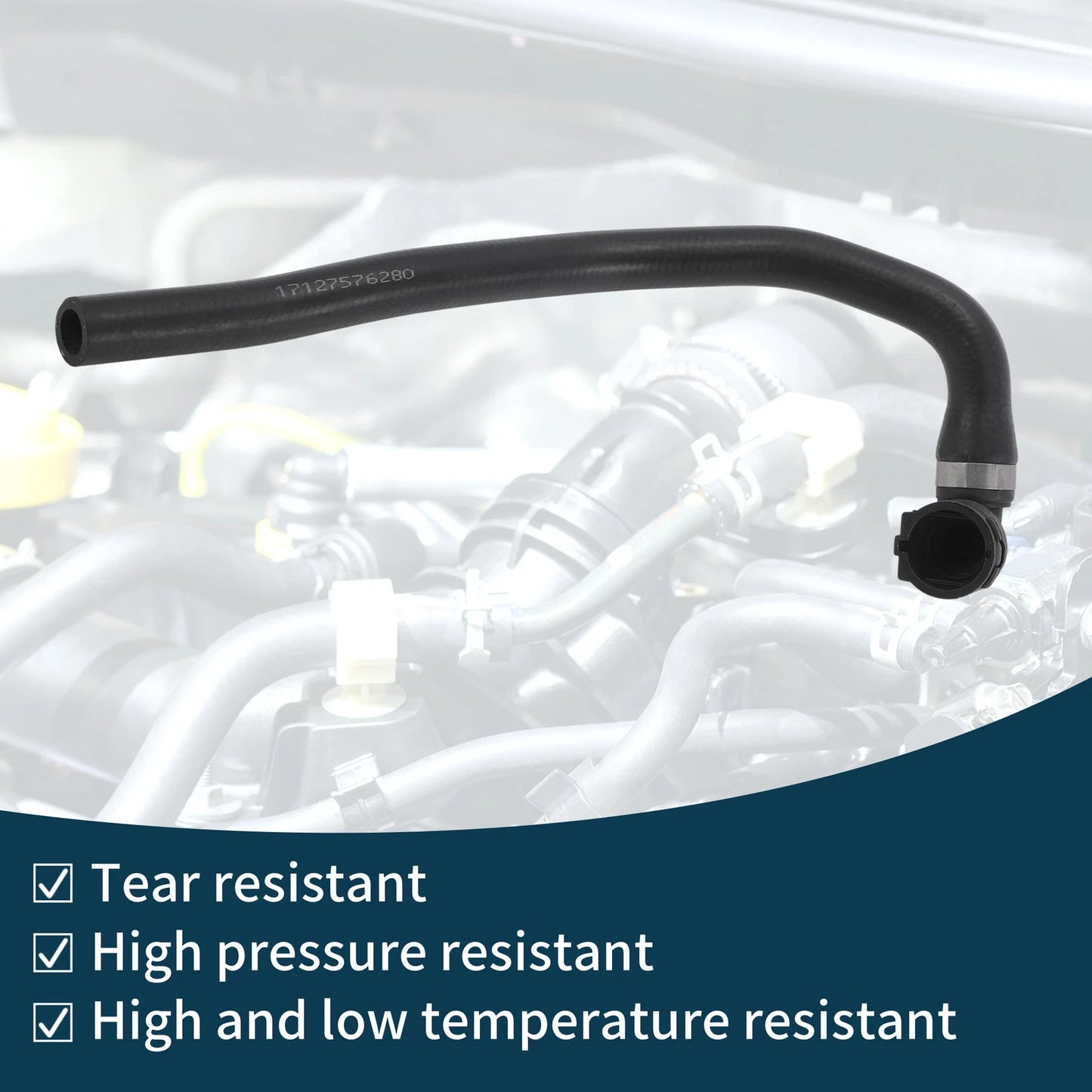 Radiator Hose for BMW X6 xDrive50i E71 4.4T Cooling (2008-2014)