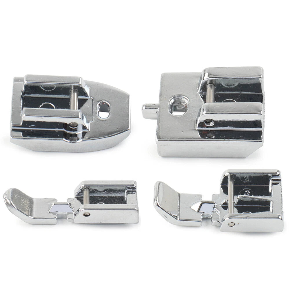4 Pcs Invisible Concealed Narrow Zipper Foot for Singer Low Shank Sewing Machine