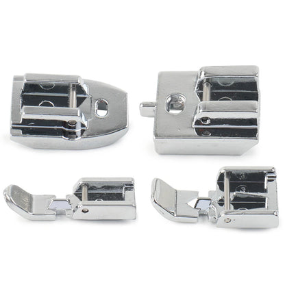 4 Pcs Invisible Concealed Narrow Zipper Foot for Singer Low Shank Sewing Machine