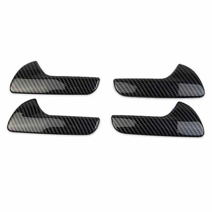 4Pcs ABS Carbon Fiber Inner Door Handle Covers for Dodge Durango (2011-2021)