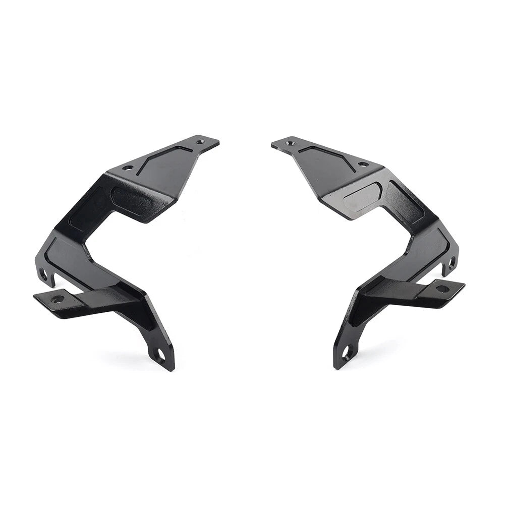 Dual A-Pillar Light Mounting Brackets for Jeep Wrangler JL Gladiator JT (2018-2023)