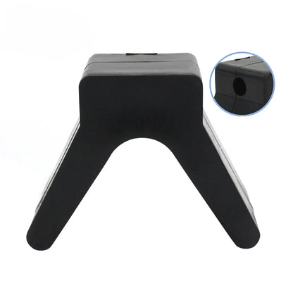 2 Inch Mounting Width Boat Trailer Non Marking Polyurethane V Bow Stop