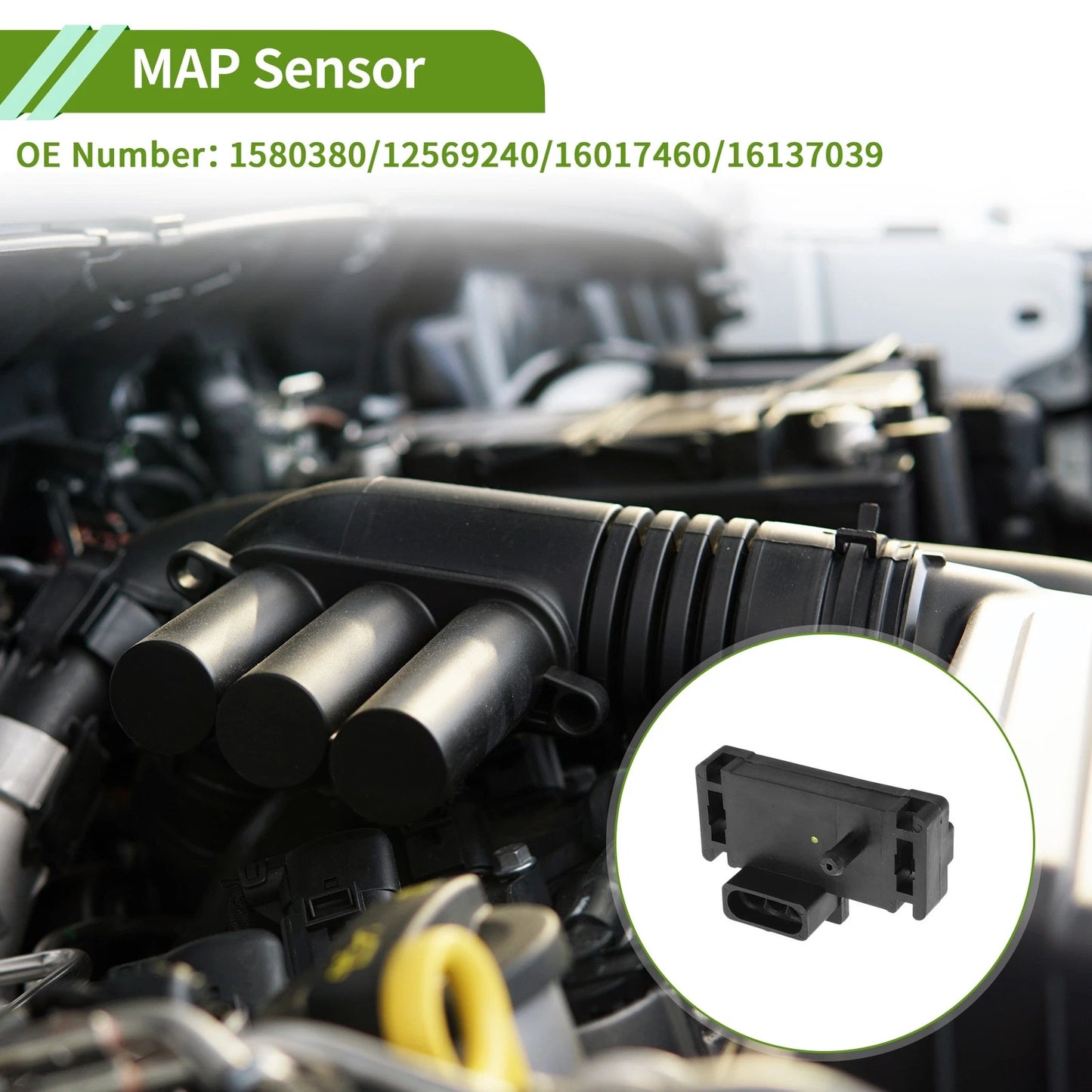 Manifold Absolute Pressure MAP Sensor for Chevy Impala (1985-2004)