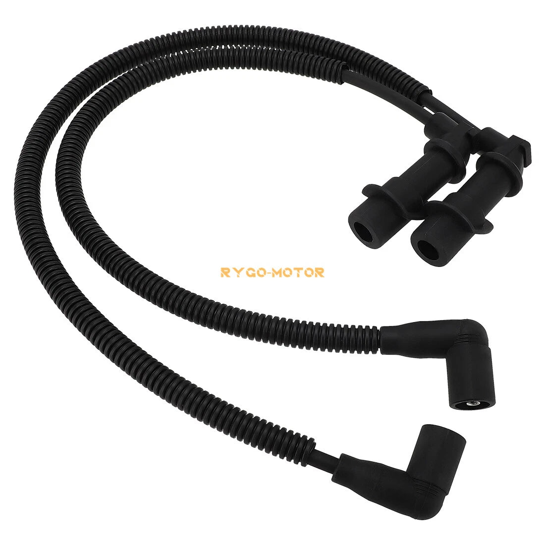 2x Ignition Coil Spark Plug Cap & Wire for Polaris Sportsman