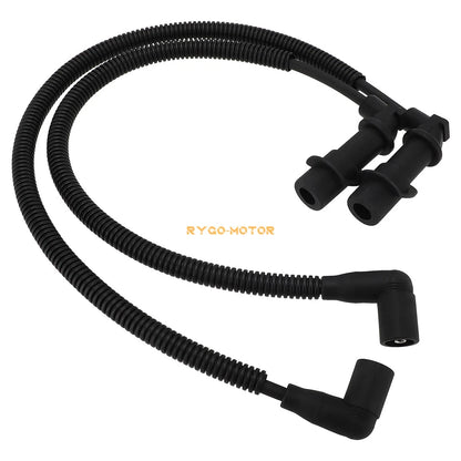 2x Ignition Coil Spark Plug Cap & Wire for Polaris Sportsman