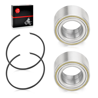 4 x Front & Rear Wheel Bearing & Circlip for Can-Am Maverick X3 MAX (2017–2023)