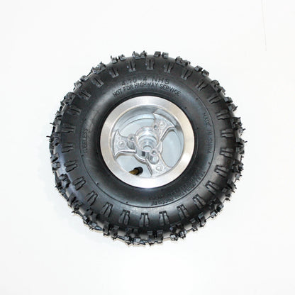 4.10-4 4" Rear Wheel Rim Tyres for 49cc Mini Quad Dirt Bike ATV