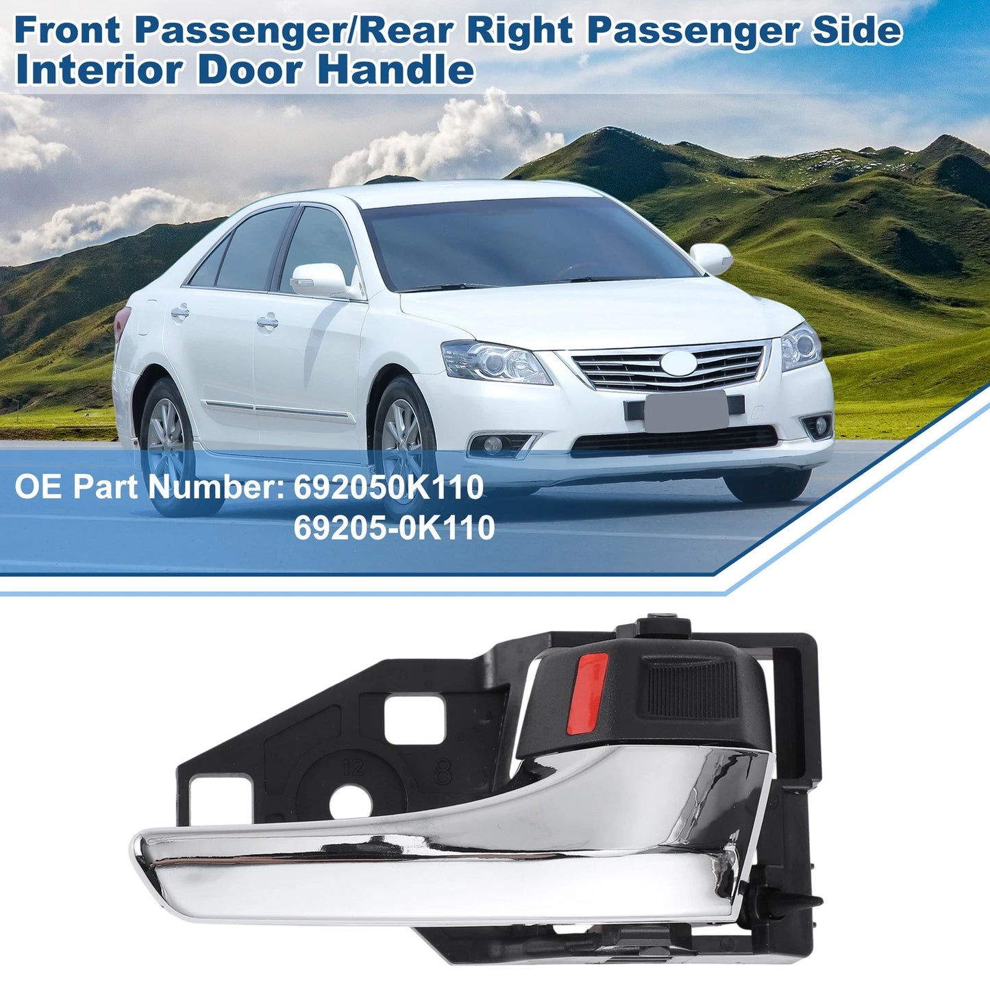 Driver Side Interior Door Handle for Toyota Camry (2012-2017)