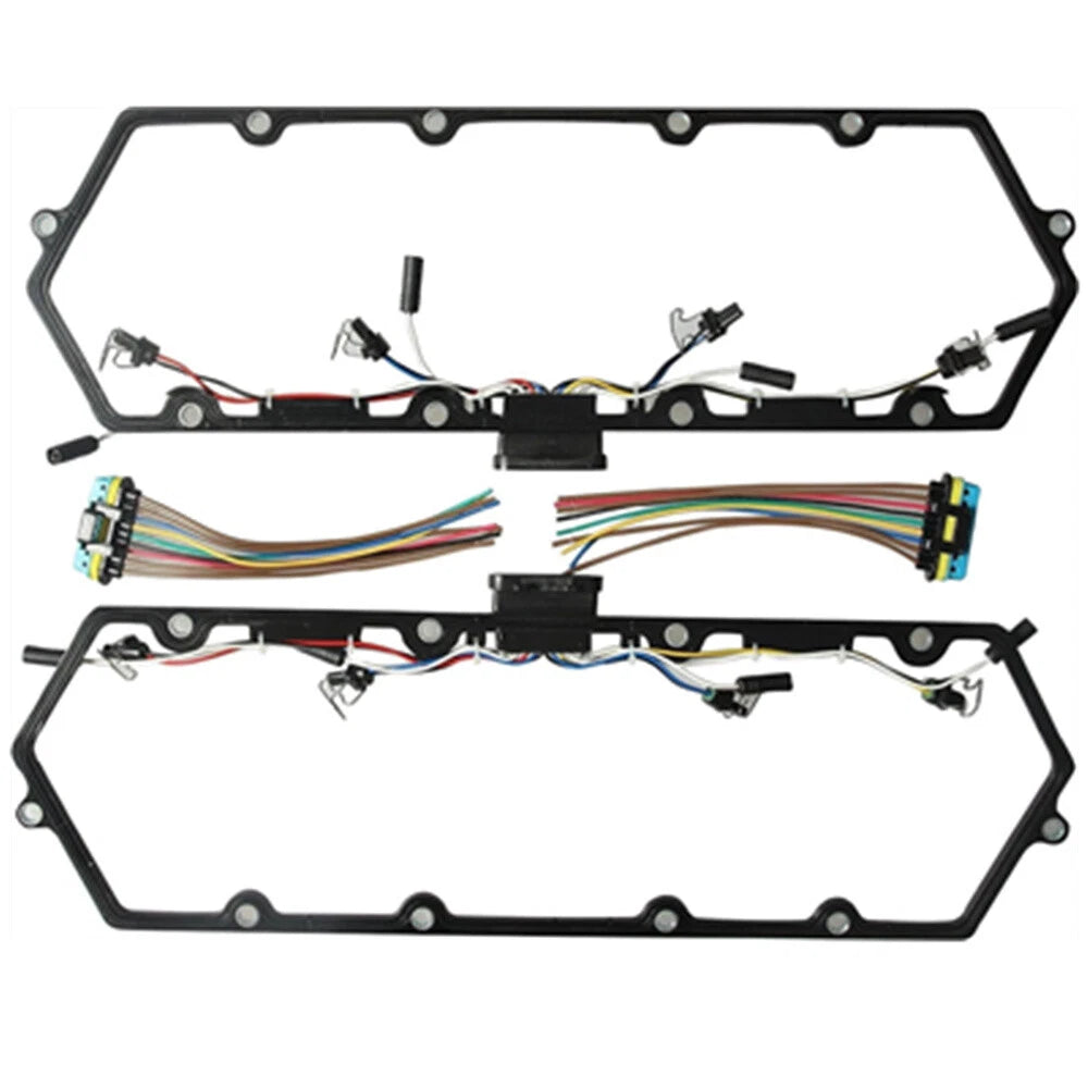 8x Glow Plugs & Valve Cover Gaskets for Ford E250 E350 Excursion 7.3L