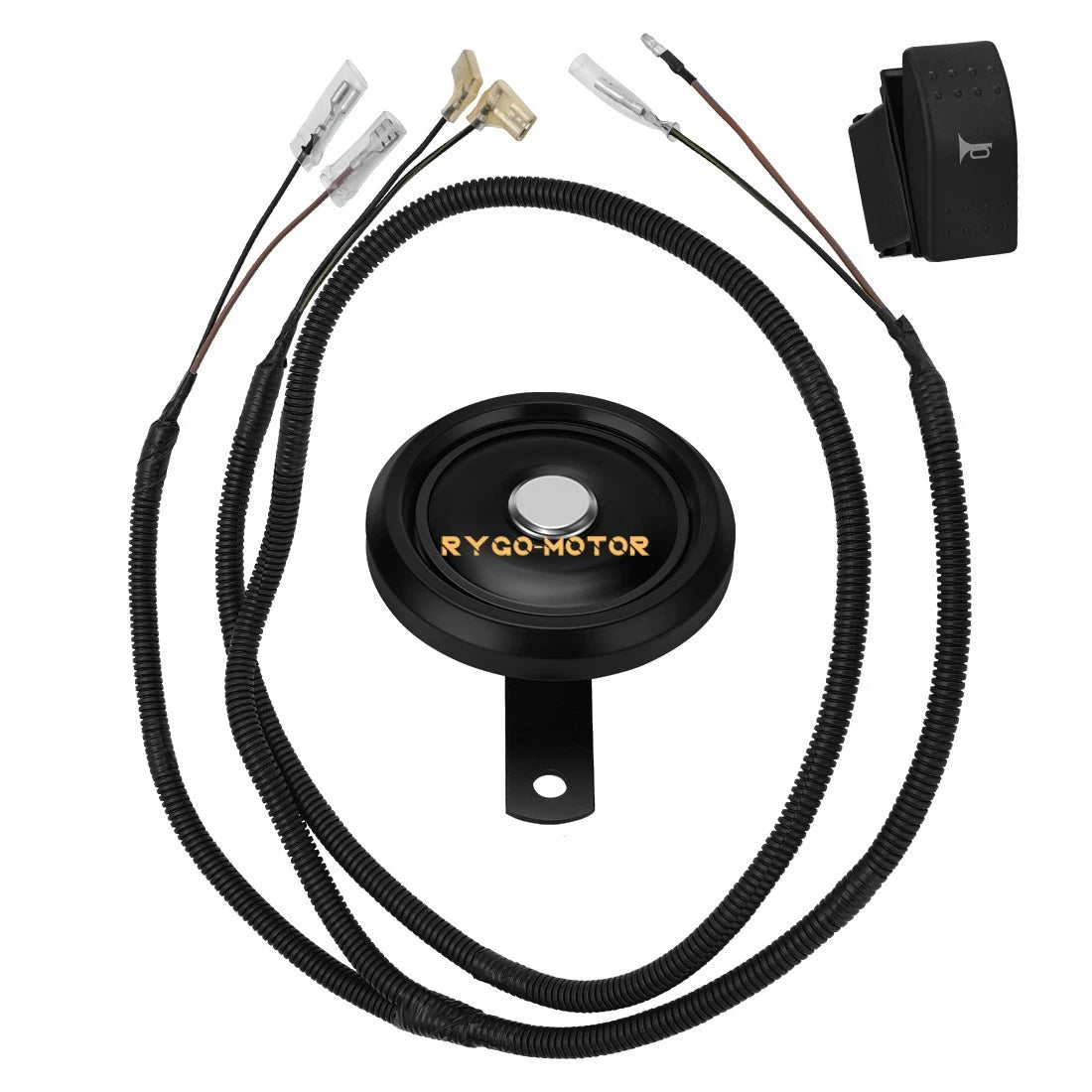 Switch Horn Kit w/ Wire for Kawasaki Mule PRO-MX LE/EPS/Camo/SE (2019–2024)