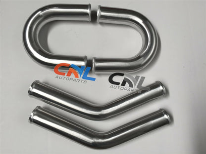 3" 76MM Universal Black T-Clamp Kit 16 x Aluminium Turbo Intercooler Pipes