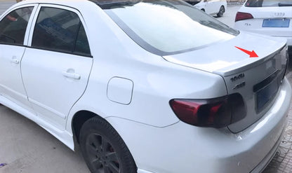 Super White Trunk Spoiler Wing for 2009-2013 Toyota Corolla Sedan