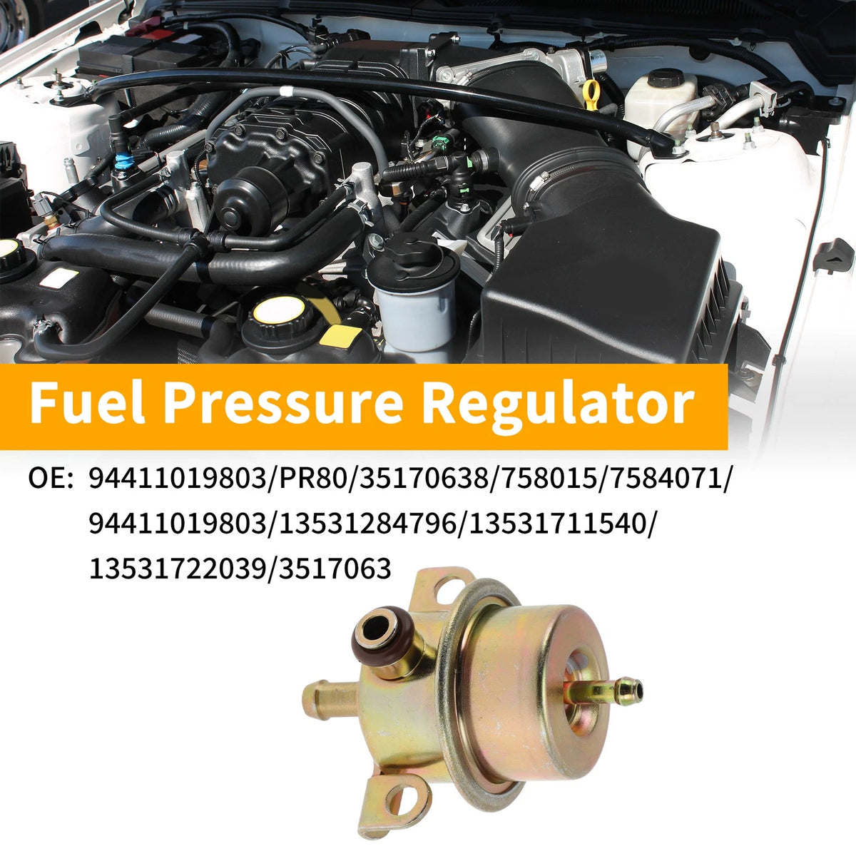 Fuel Injection Pressure Regulator for BMW 325 (1986 - 1988)