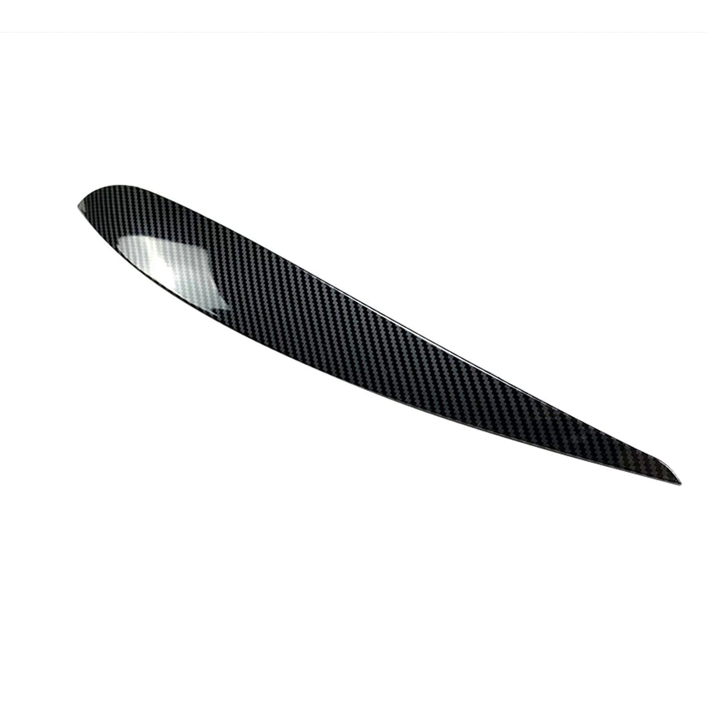 Headlight Eyelid Trim for Volkswagen Polo 9N 9N3 (2005-2009) Carbon Fiber Look