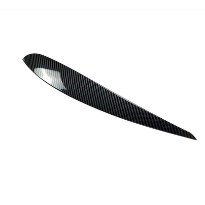 Headlight Eyelid Trim for Volkswagen Polo 9N 9N3 (2005-2009) Carbon Fiber Look