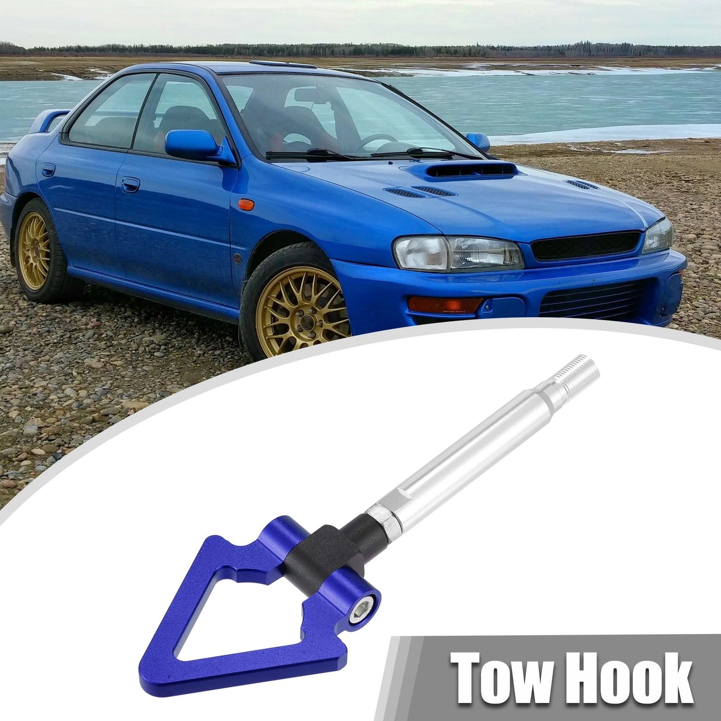 Front Bumper Towing Hook Triangle Screw for Subaru BRZ