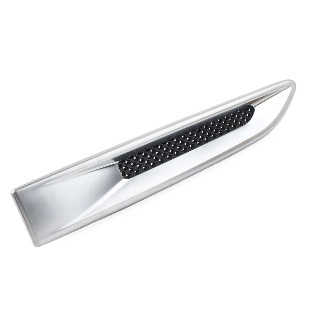ABS Front Side Fender Air Vent Grille Trim for Jaguar XE F-Pace XF (2015-2023)