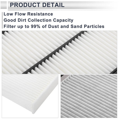 Engine Cabin Air Filter Combo for Kia Sorento 2.0L 2.4L 3.3L (2016-2020)