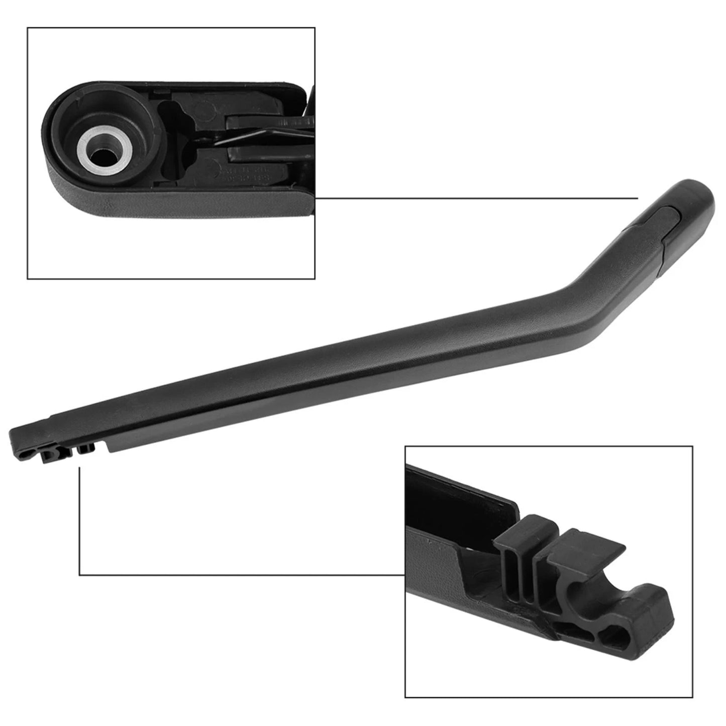 355mm 14" Rear Windshield Wiper Blade Arm Set for Toyota Corolla (2001-2006)