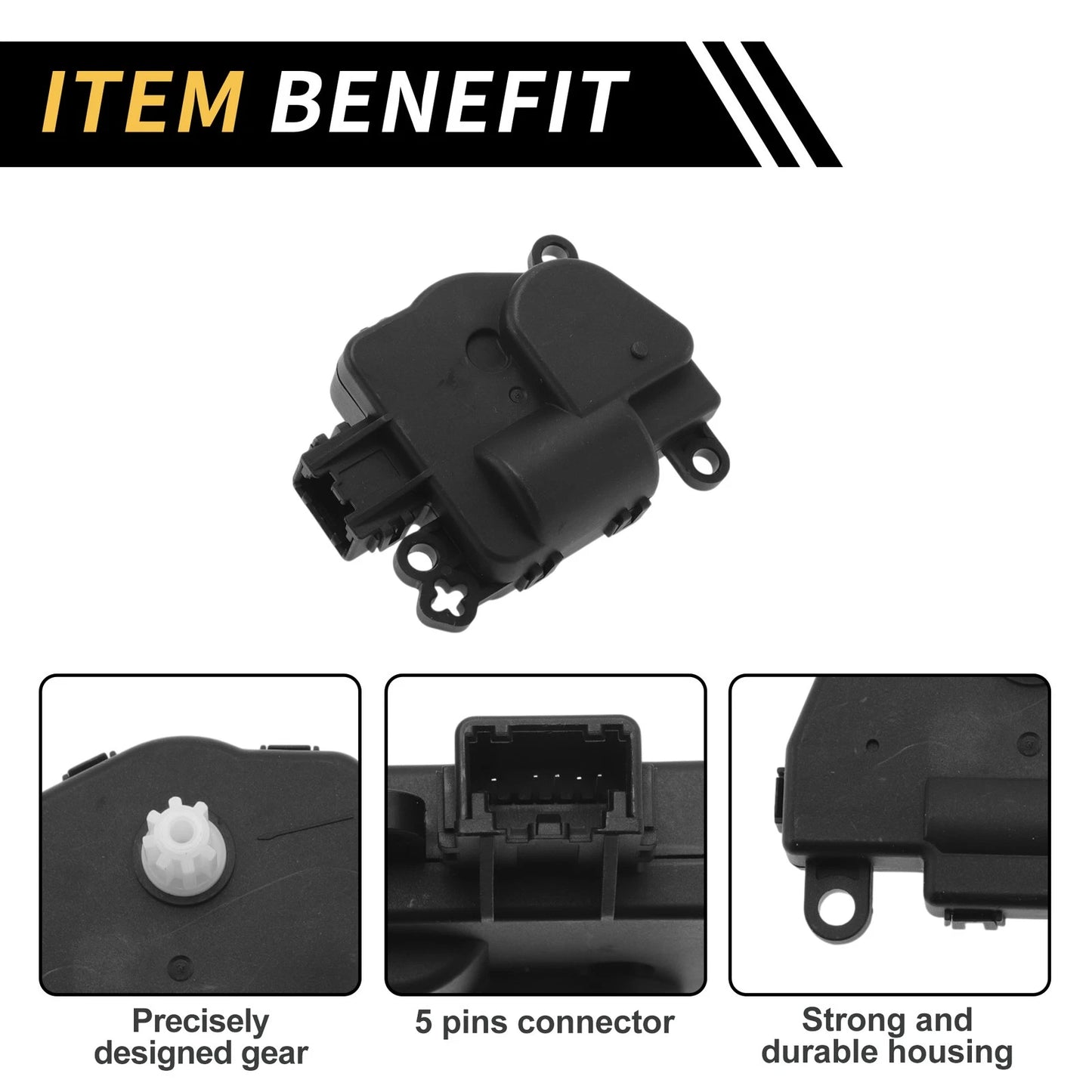 HVAC Heater Blend Door Actuator for Ford F-250 Super Duty (2010)