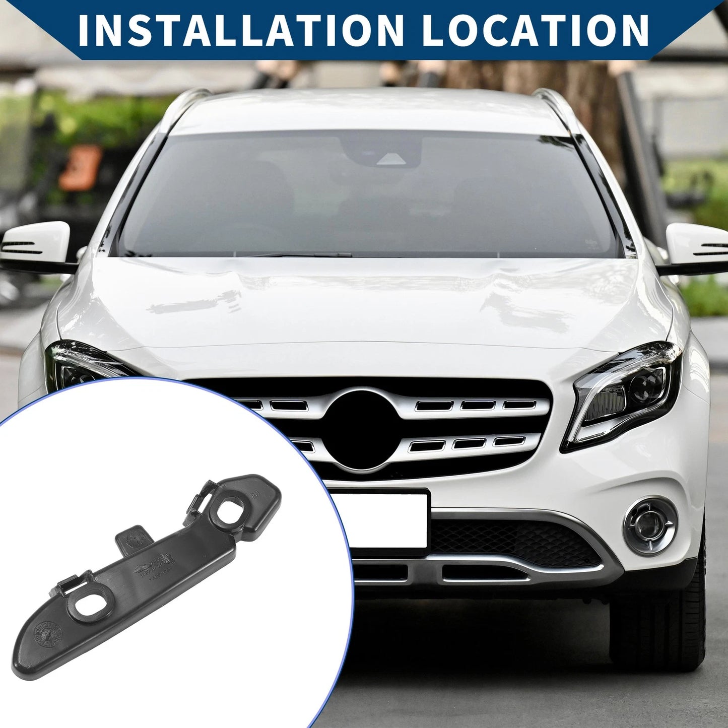 Front Right Bumper Retainer Bracket for BMW 328i (2012-2016)