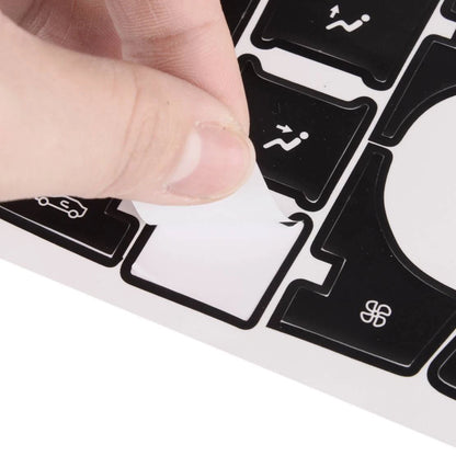 A/C Button Repair Decal Set for Opel Astra J (2009-2015)