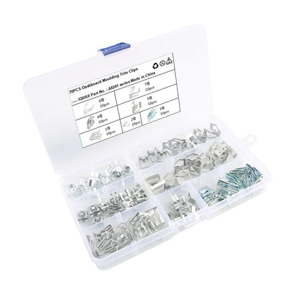 Dashboard Retainer Clips for Instrument Panel Moulding - A (Fits Various Years)