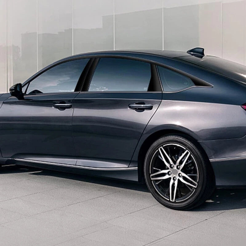 Black Car Pillar Posts Door Cover Trim for Honda Accord Sedan (2018-2022)