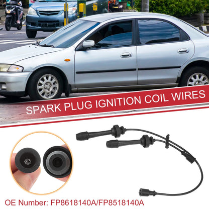 Spark Plug Wire Ignition Coil Cables for Mazda L4 2.0L (2001-2003)