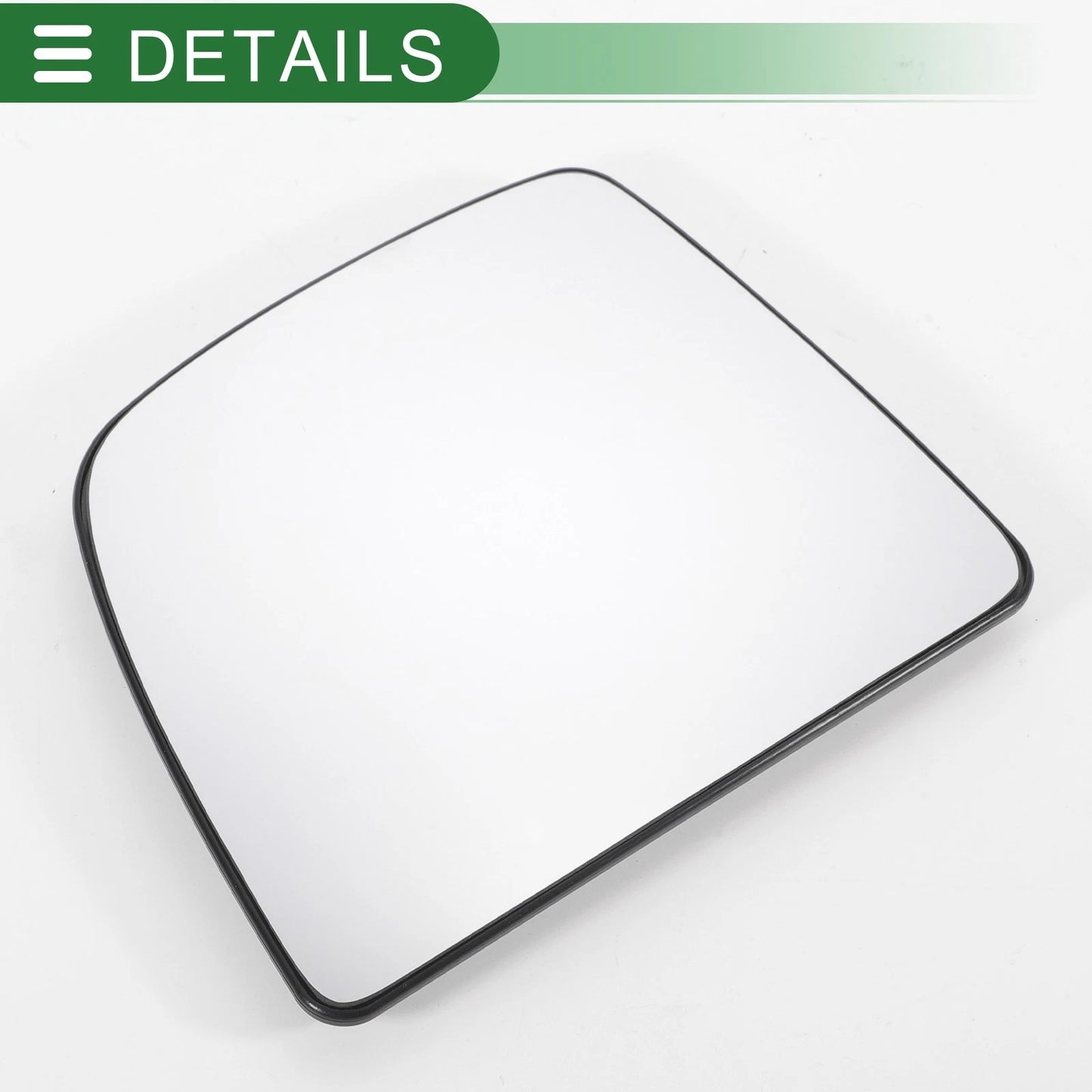 Left Side White Convex Mirror Glass for Ford Transit (2014-2018)