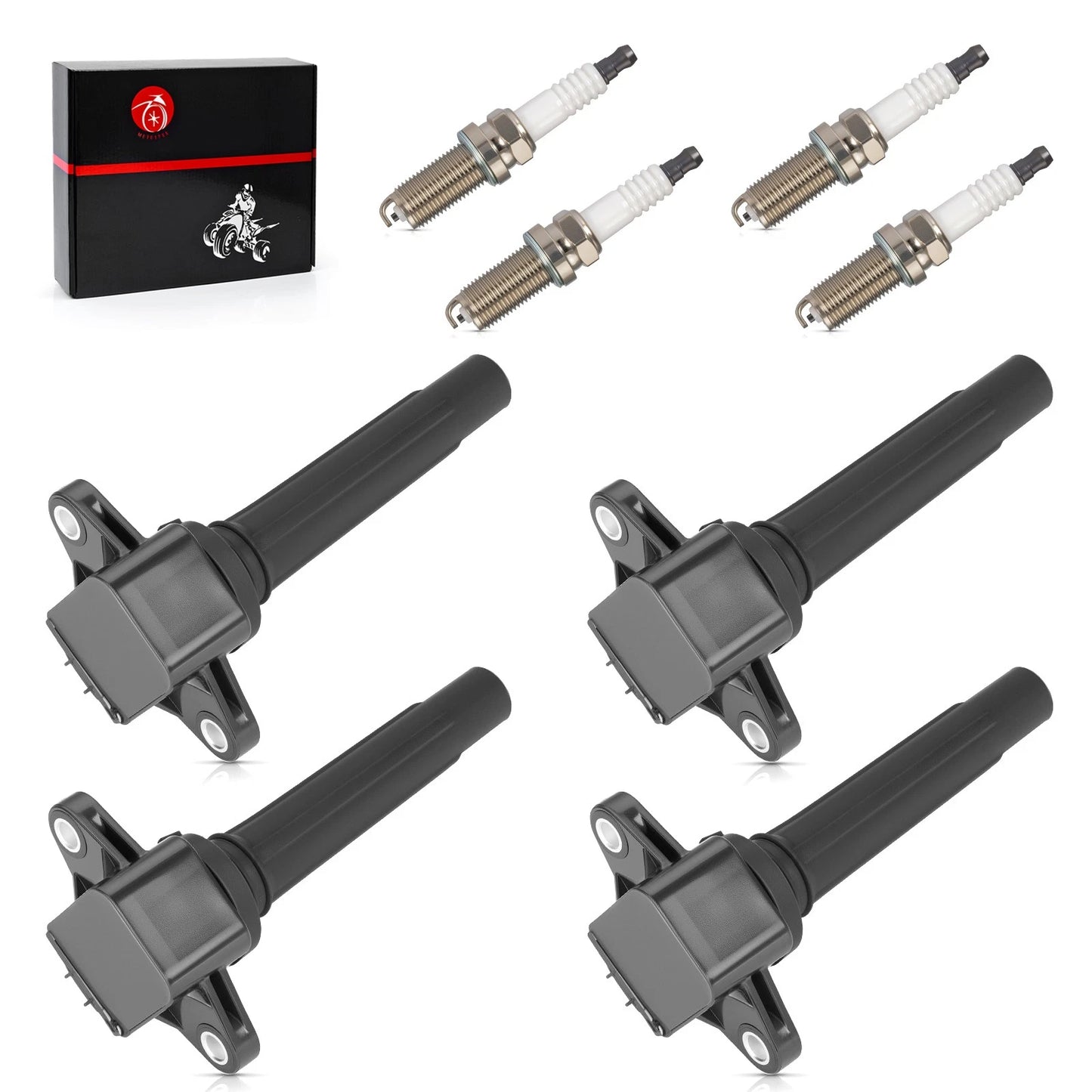 Ignition Coil & Spark Plug for Yamaha 4-Stroke 1800 WaveRunner 1800 (2000-2005)