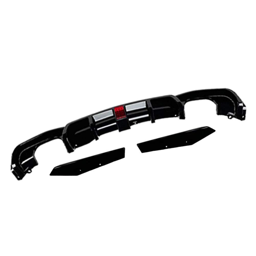 3PCS Rear Bumper Splitter Spoiler Lip for BMW 3-Series F30 F31 F35 M-Sport (12-19)