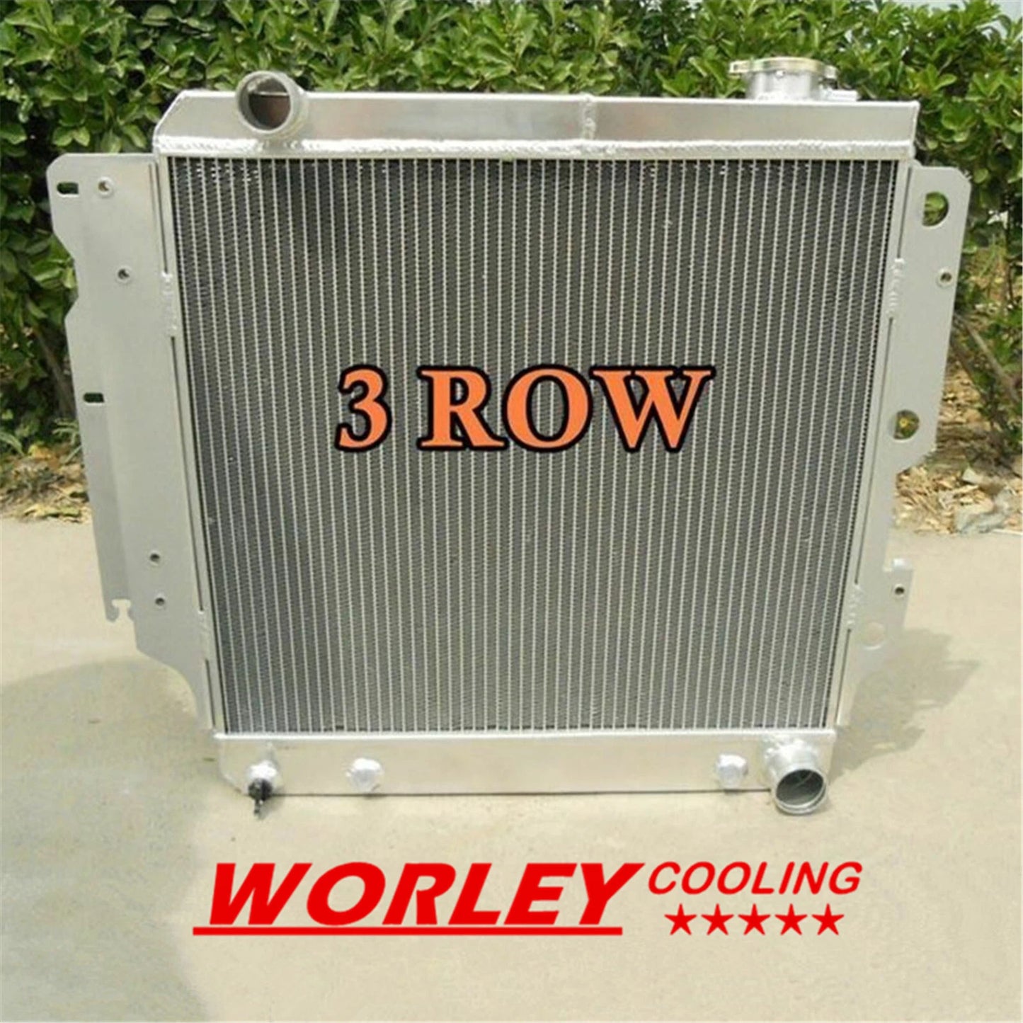3 Row Aluminum Radiator for 2006-2010 Jeep Wrangler YJ TJ V8 Chevy (2006-2010)