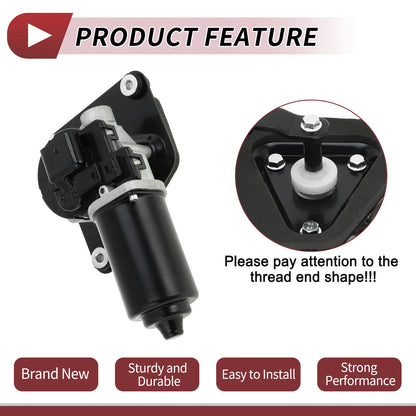 Front Windshield Wiper Motor for Ford F-150 (1987-1996)