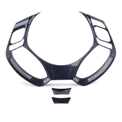 Carbon Fiber Steering Wheel Cover Bezel for Toyota C-HR (2017-2023)