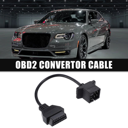 6 Pin to 16 Pin OBD2 Diagnostic Scanner Adapter Cable for Jeep (1996-2006)