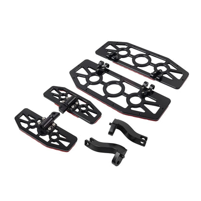 Front Floorboard & Rear Foot Pegs with Mounts for Harley Touring (93-23)