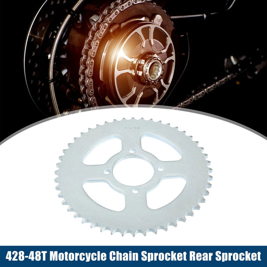 Pitch 48 Tooth 52mm Rear Motorcycle Chain Sprocket for Dirt Bike