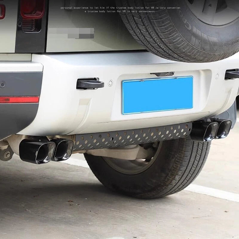 Rear Tail Exhaust Muffler Tip Pipes for Land Rover Defender 90 110 130 (2020-2024)