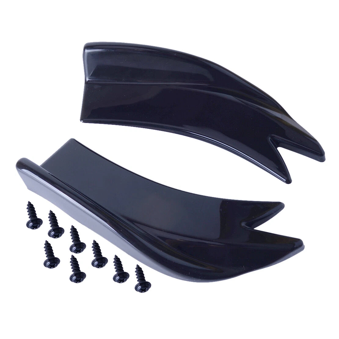 Rear Bumper Spoiler Lip Splitter Diffuser Winglet for Car