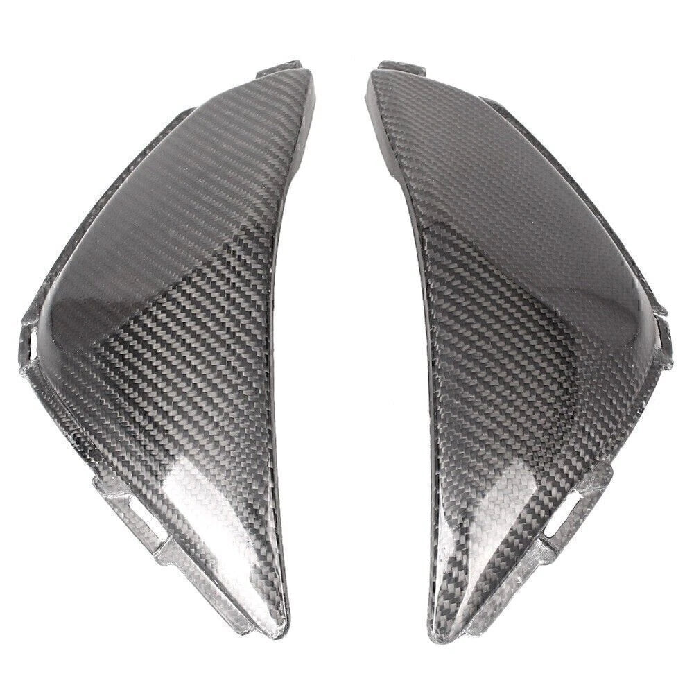 Black Carbon Fiber Side Tank Fairings for Honda CBR1000RR (2008-2011)