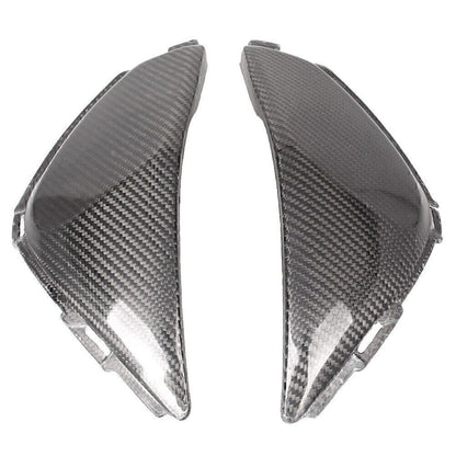 Black Carbon Fiber Side Tank Fairings for Honda CBR1000RR (2008-2011)