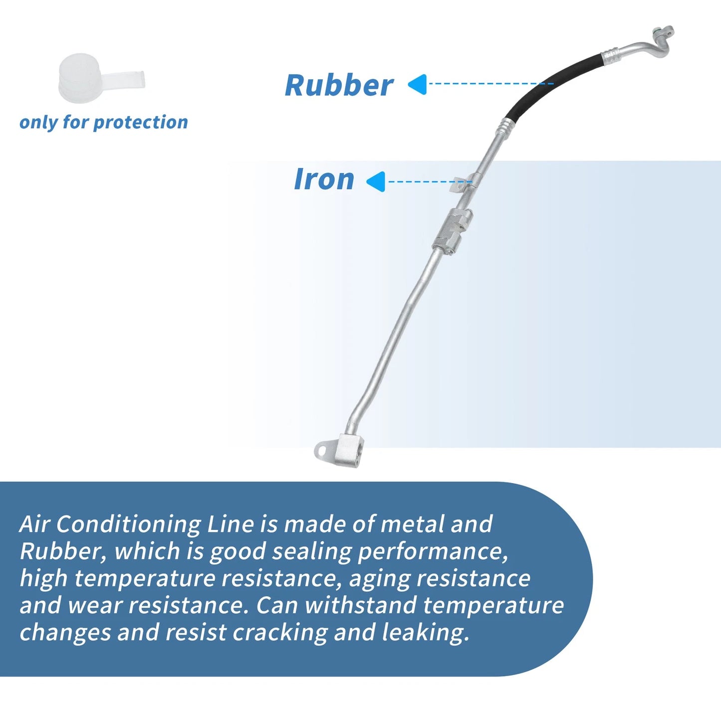 A/C Refrigerant Liquid Hose for BMW 528i (2011-2025)