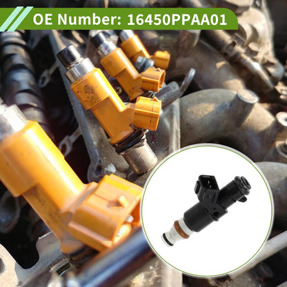 Fuel Injector 1 Pc for Honda CR-V EX LX 2.4 (2002-2004) Black