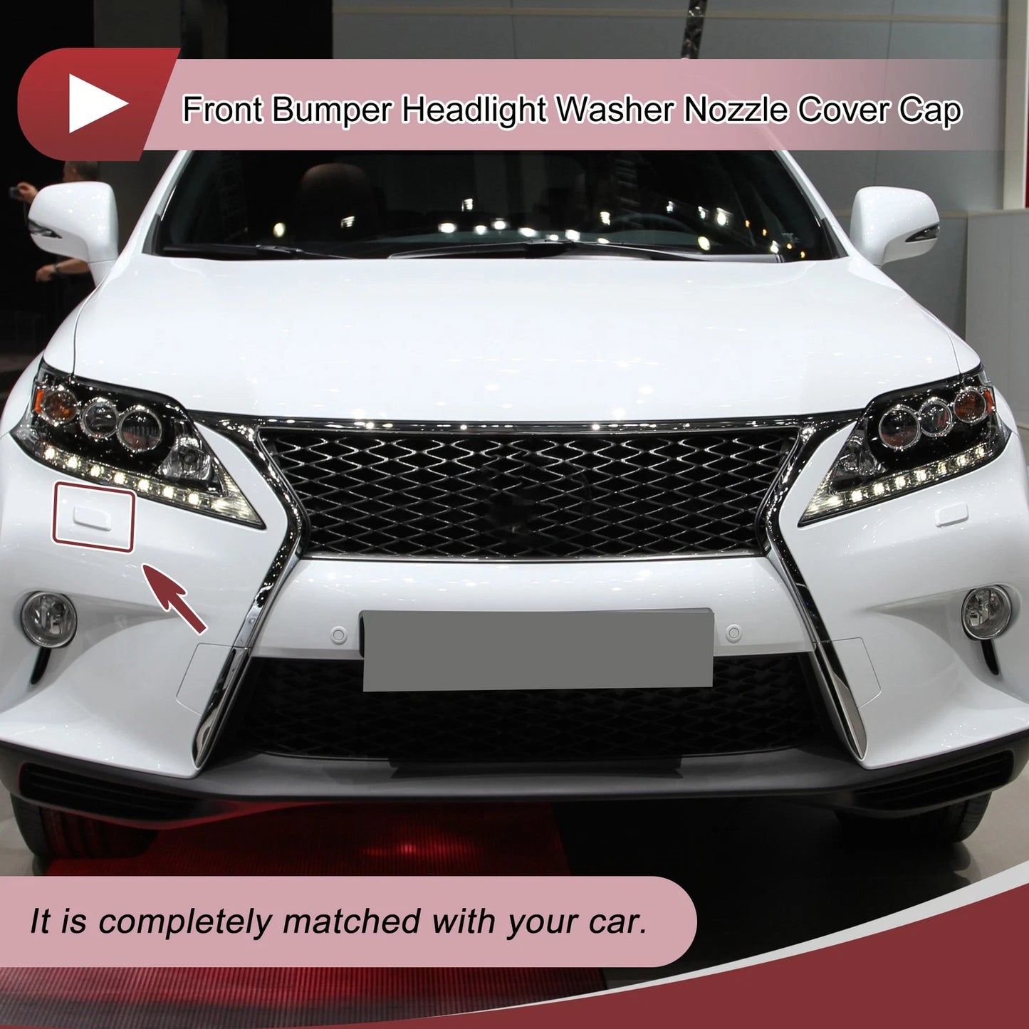 Front Right Washer Nozzle Cover for Lexus RX270 RX350 RX450H (2012-2013)