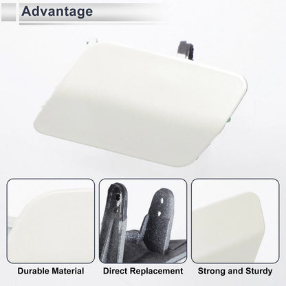 Front Left Bumper Headlight Washer Nozzle Cover for BMW 3 Series (2006-2013)