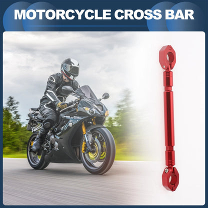 Cross Bar, Handlebars 31cm/12.20in Motorcycle Handlebar Red